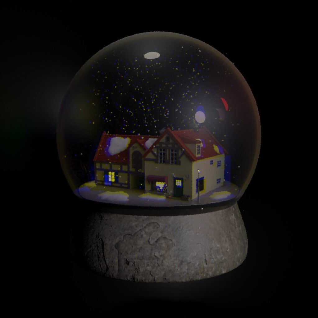 Kiki's Glass Globe render