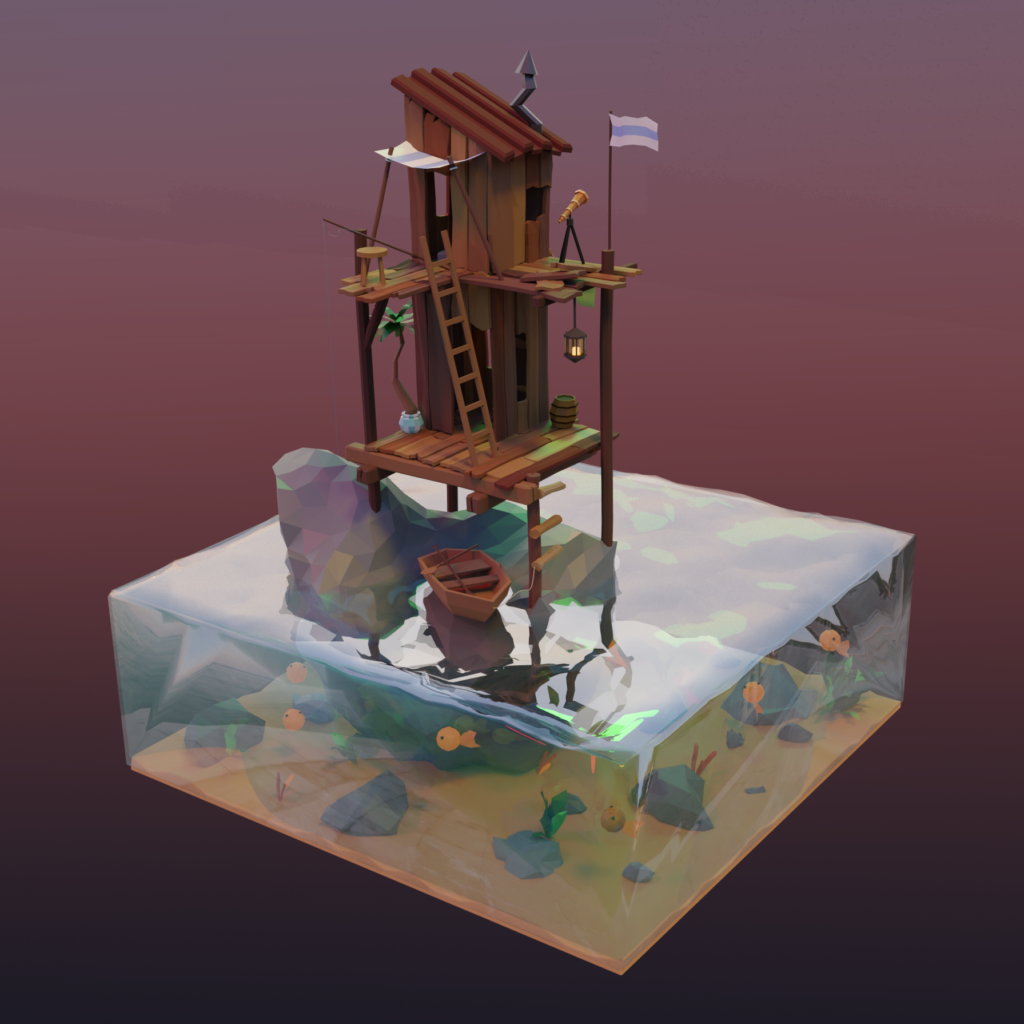 Shark Shack render